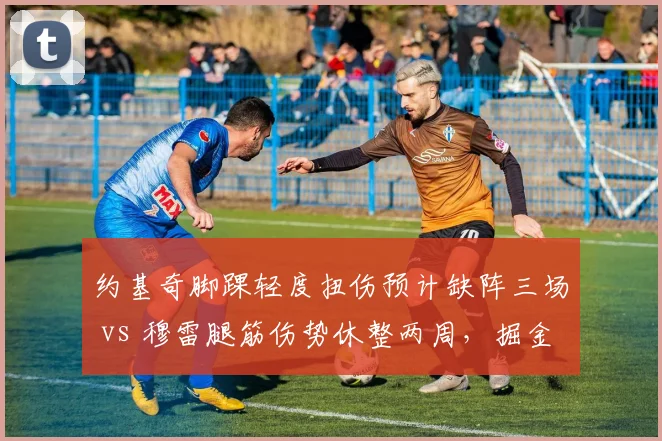 约基奇脚踝轻度扭伤预计缺阵三场 vs 穆雷腿筋伤势休整两周，掘金中锋后卫恢复时间差
